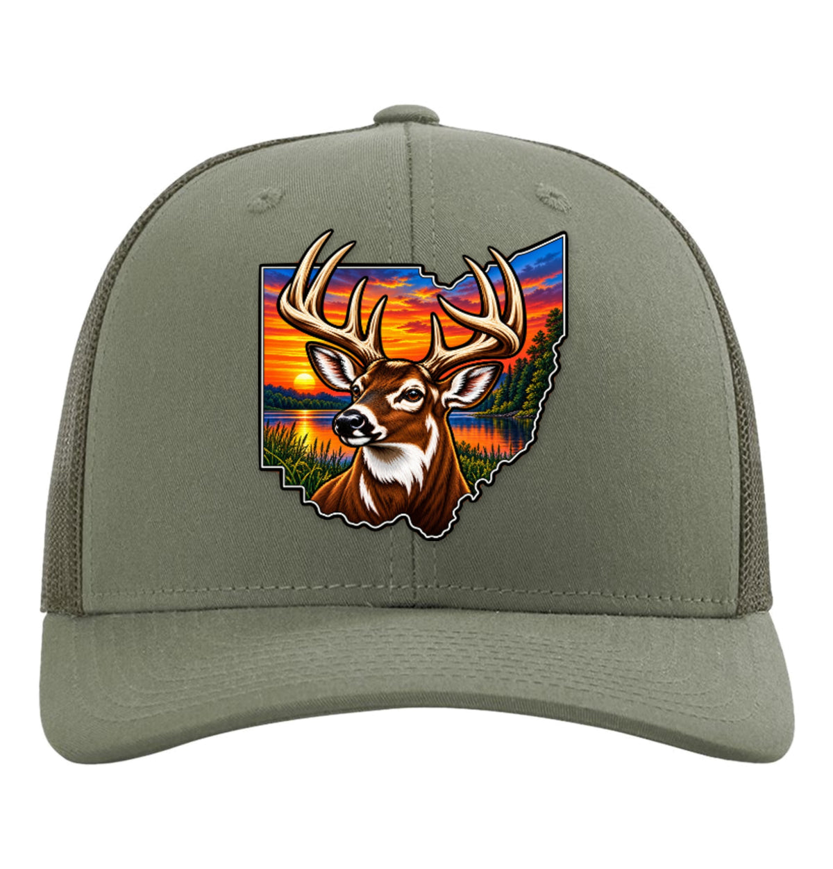 Deer & Ohio Scene